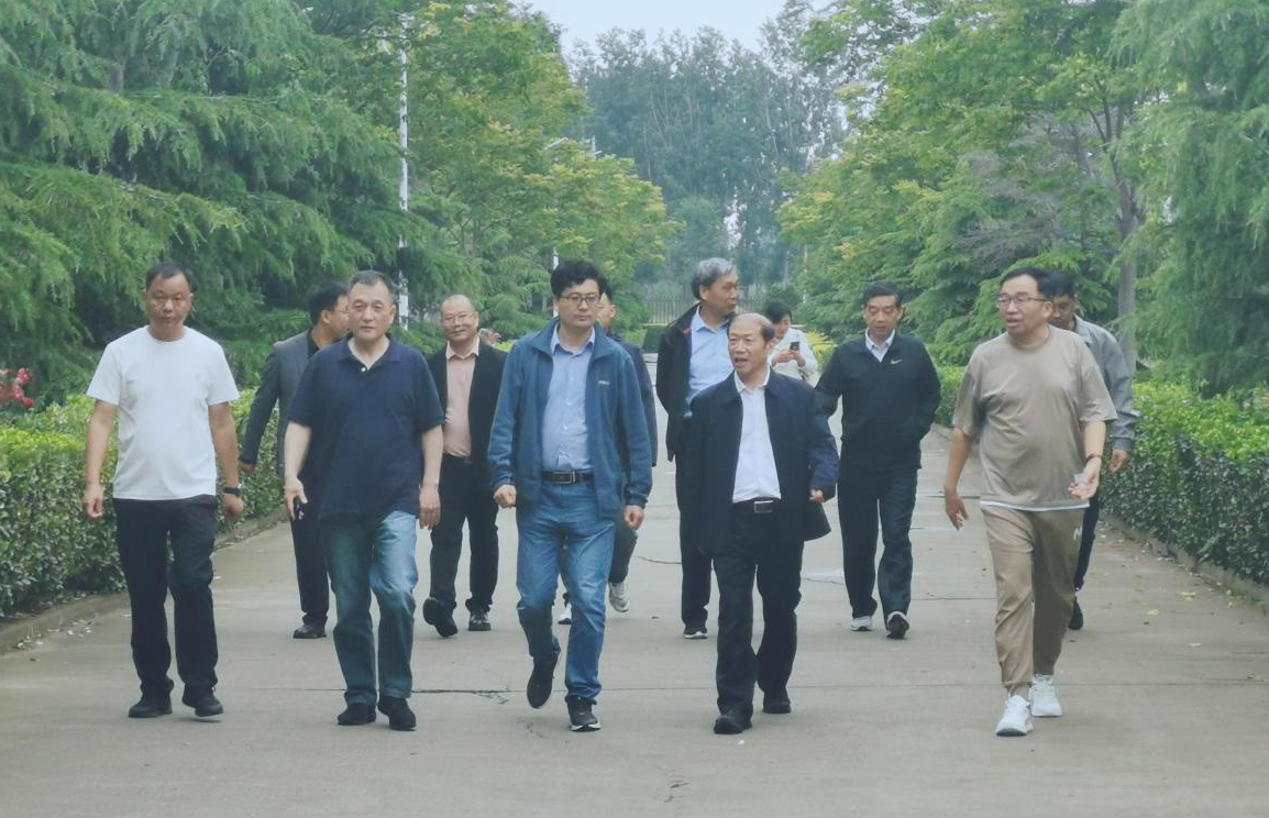 28圈丨河南农业大学党委副书记、校长介晓磊一行莅临花花：幽先鹧锹眯械餮