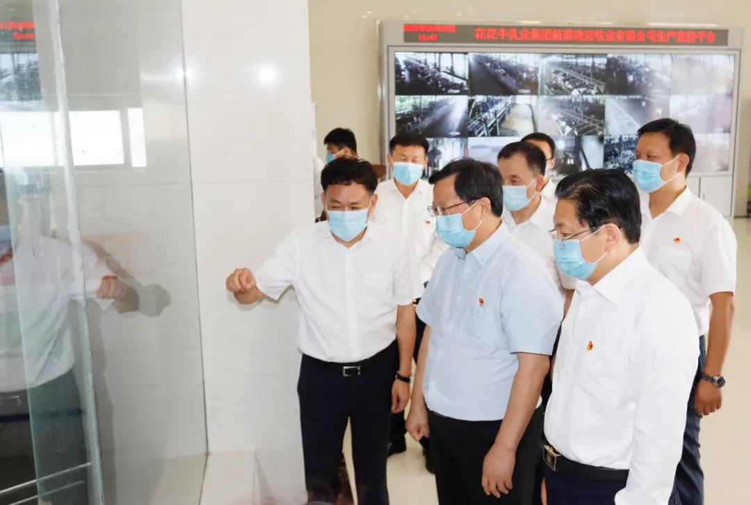 快讯 | 河南省委常委、省纪委书记、省监委主任任正晓莅临28圈乳业集团新蔡瑞亚牧场调研