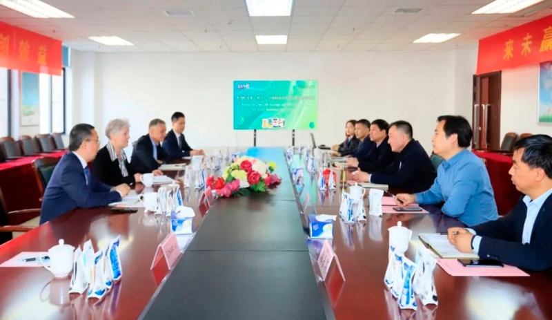 深化相助交流 互信共赢开展丨瑞典爱克林公司首席执行官 Ms.Marie Samuelsson 一行莅临28圈乳业