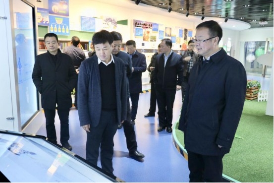 宁夏回族自治区农业农村厅党组书记、厅长王刚一行莅临28圈乳业集团调研