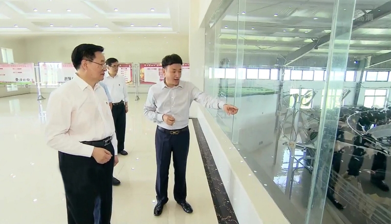 省委书记王国生到河南28圈乳业集团·新蔡瑞亚牧业有限公司调研
